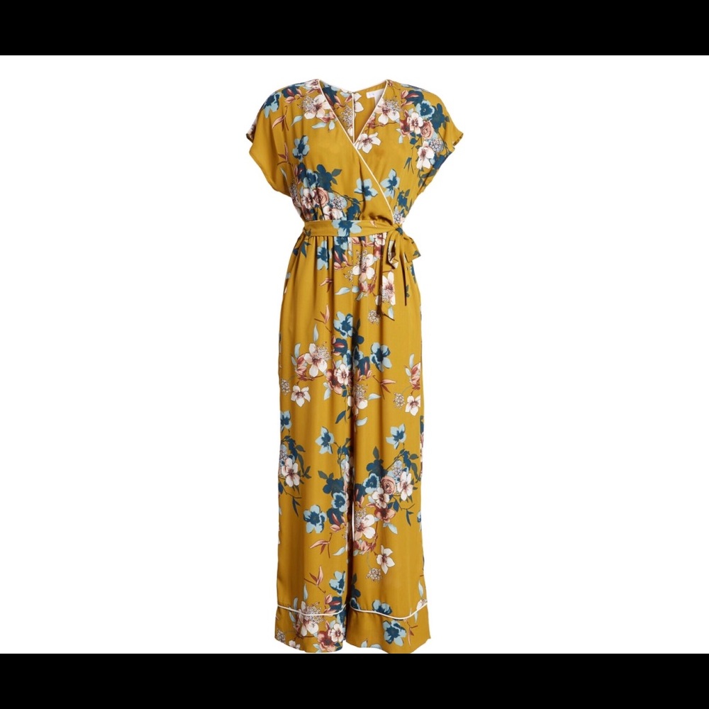 LEITH floral jumpsuit